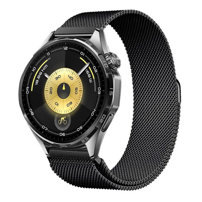 22 мм 20 мм Миланский ремешок для Huawei Watch GT6 5 Pro/GT6 5 4 3 46 мм Магнитный браслет для Huawei Watch 4 Pro/GT3 Pro 46 42 мм Ремешок