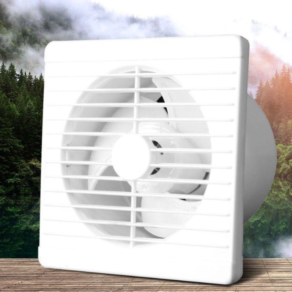 Mute Extractor Fan Low Noise Ventilation Fan Easy Install Wall Fan Toilet Use