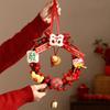 Traditional Spring Festival Wreath Chinese Style Spring Festival Ornament  Door Decorations