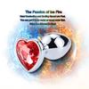 3PCS S/M/L Metal Anal Plug Butt Plug Sex Toy Butt Toy for Women Men Couples Adult Game Masturbator Anal Diamond Sex Shop 18+