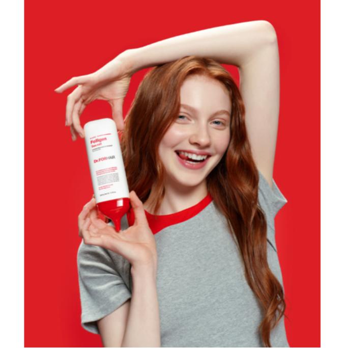 Dr.FORHAIR Polyzene Морская соль Скраб для кожи головы против выпадения волос 300 г