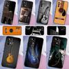 Музыкальный чехол для гитары для Samsung Galaxy A54 A34 A14 A51 A71 A13 A23 A33 A53 A73 A12 A22 A32 A52