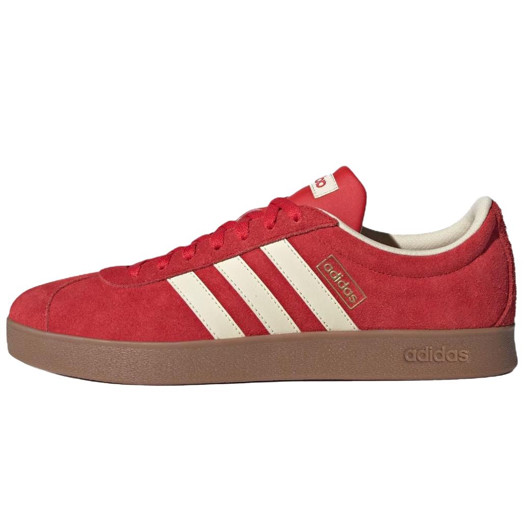 Adidas Vl Court Classic Lightweight Coverage Low top Skateboard Shoes Unisex KK3774(Team1582-)