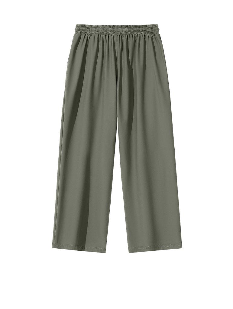 Hello Hipanda, Panda Cool Sunscreen Quick drying Loose Straight leg Trendy Casual Pants