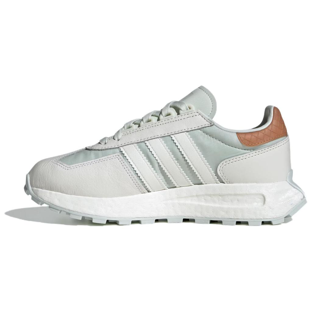 Adidas Originals Retropy E5 Classic Comfortable Durable Low-Top Running Shoes Women Sneakers White Brown JH7203