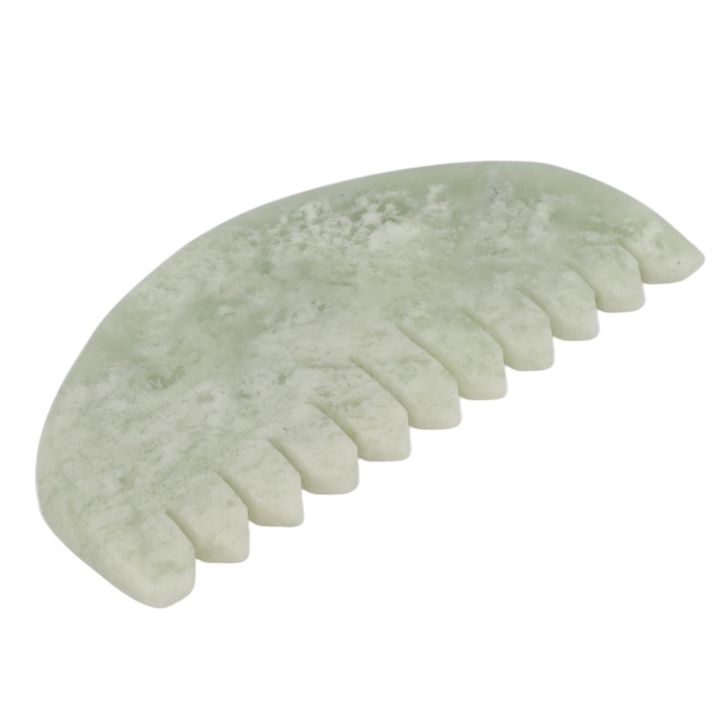 Массажная расческа Улучшает кровообращение Снимает усталость Гуаша Скребок Расческа для кожи головы Инструмент для массажа головы