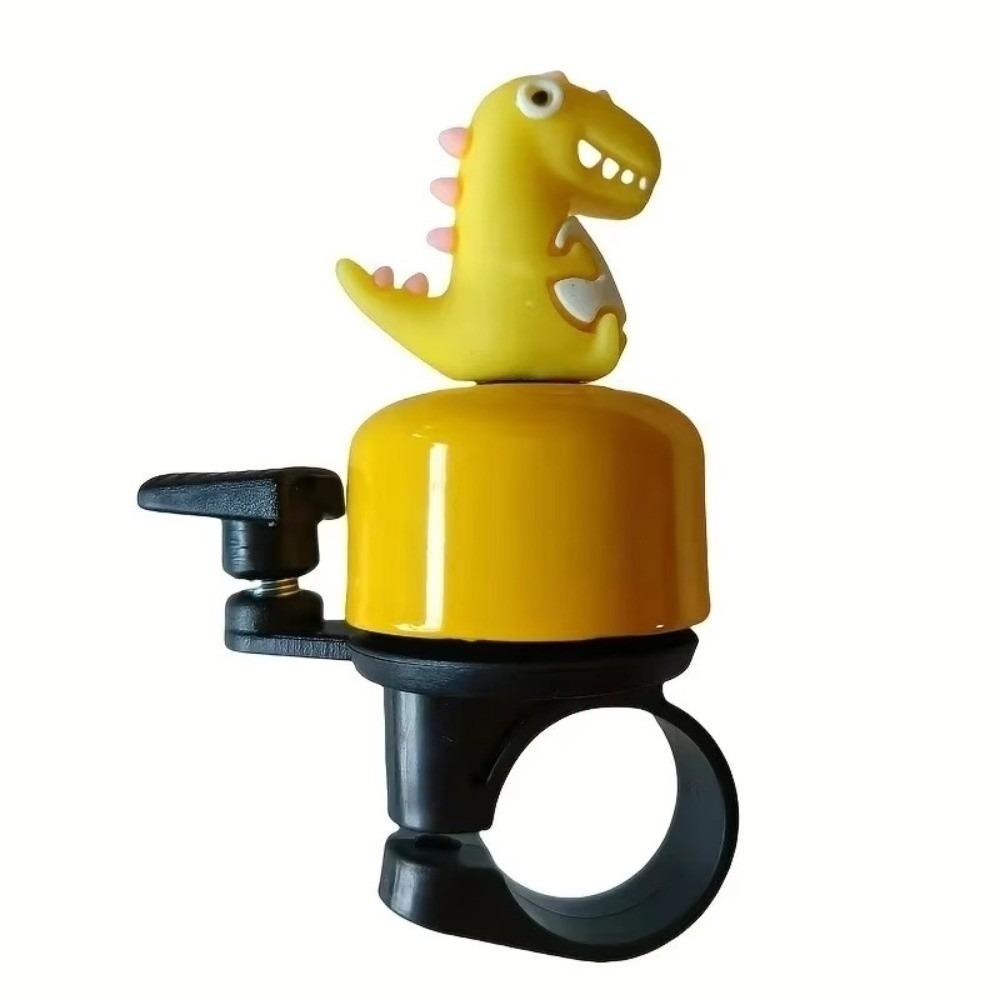 Cartoon Dinosaur Bicycle Bell Metal Warning Alarm Bell New Kids Cycling Bell  Handlebar Accessories