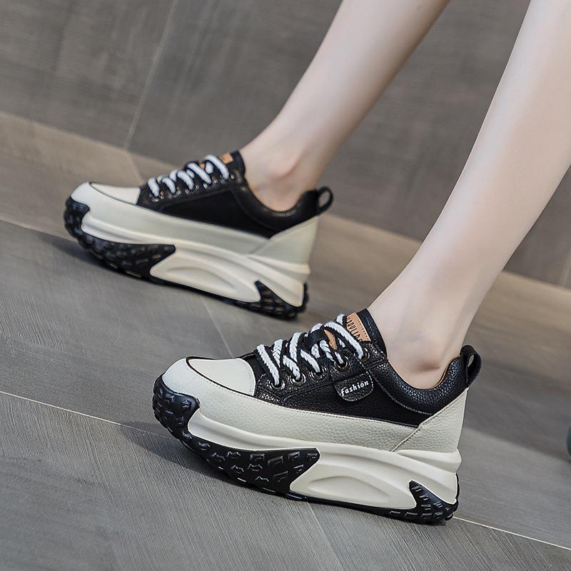 Papa shoes ретро легкие повседневные кроссовки на толстой подошве одинарные туфли