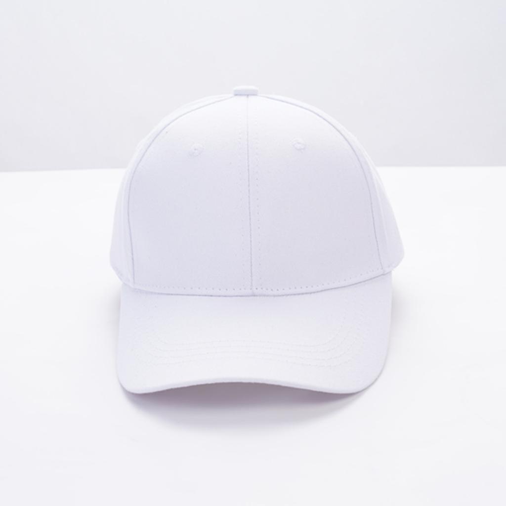 Hard Top Protective Baseball Cap Big Head Circumference Cap Breathable Sports Baseball Cap Women's Face Small Solid Color Hat