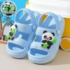 Сандалии Panda для мальчиков 2026 года, летние, с защитой пальцев - Мягкая подошва, повседневная пляжная обувь для детей младшего и среднего возраста