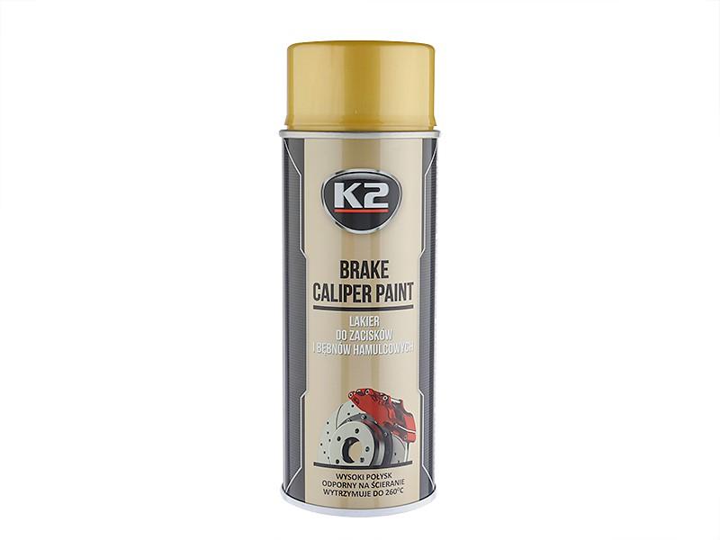 BRAKE CALIPER PAINT Краска для тормозных суппортов и барабанов, 400 мл, золото