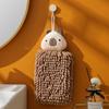 Fast Drying Capybara Hanging Hand Towels Thickened Kitchen Microfiber Towels  Household