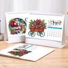 2026 DIY Desk Calendar Desktop Diamond Art Calendar Standing Monthly Calendar Planner for Home Office School Teachers New Year Gifts