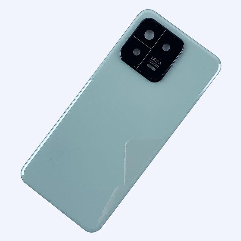 Крышка аккумуляторного отсека Mi13 из стекла для Xiaomi Mi 13 Pro, задняя крышка, задняя крышка аккумуляторного отсека с объективом камеры