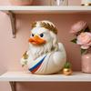 Орнамент Утка Зевса Смола Фигурка Утки Вдохновленная Мифологией Фигурка Утки Зевса Статуэтка из Смолы Скульптура для Дома Офиса Книжной Полки