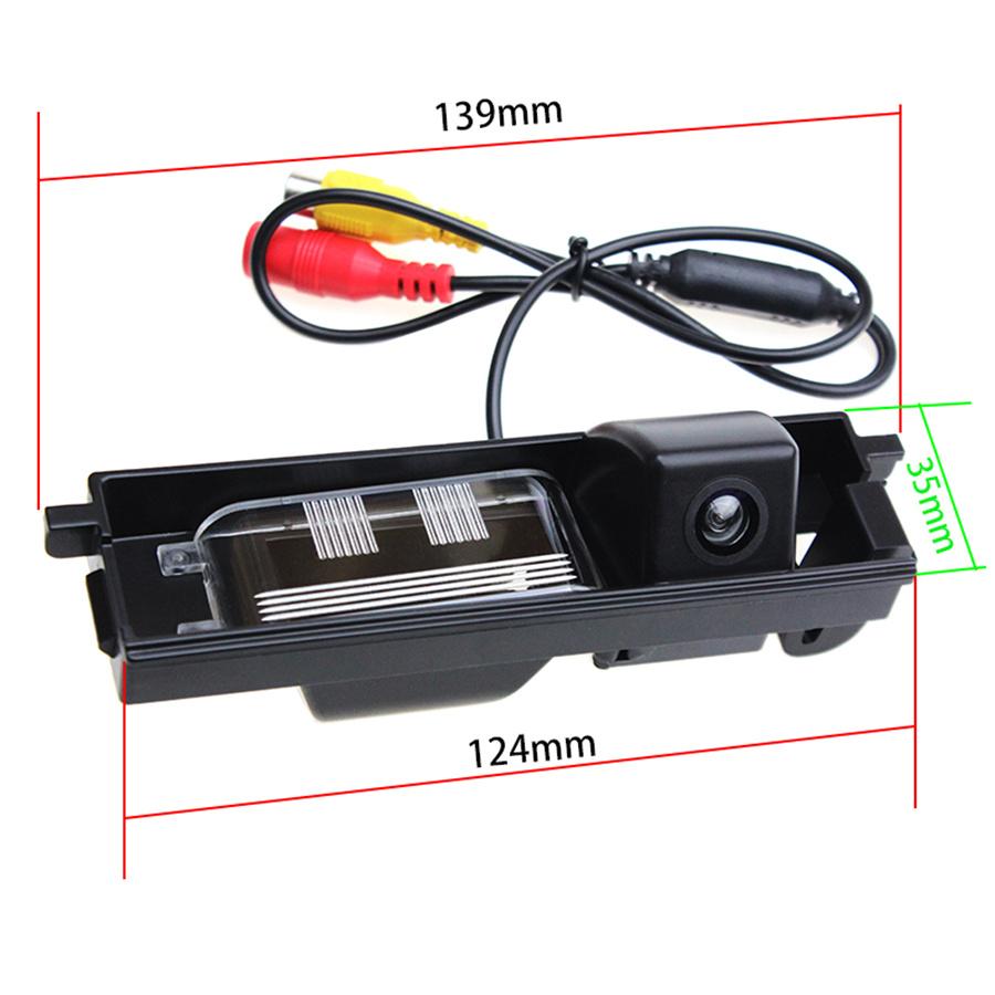 Car Rear View Back Up Reverse Parking Camera w/ 6m Cable For Toyota RAV4 06-12