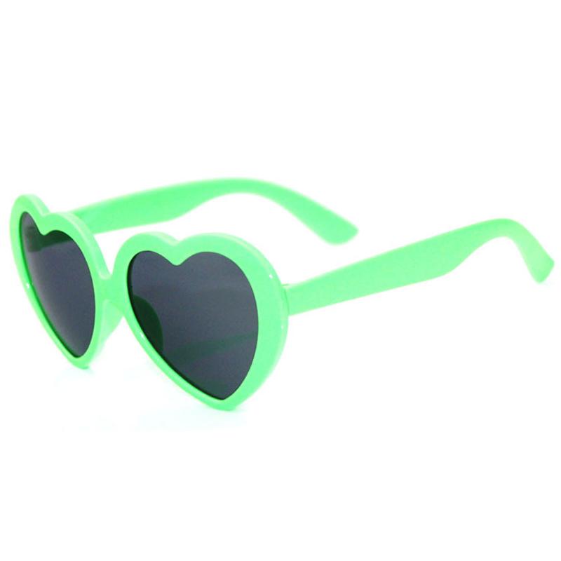 Модные солнцезащитные очки в форме сердца для маленьких принцесс