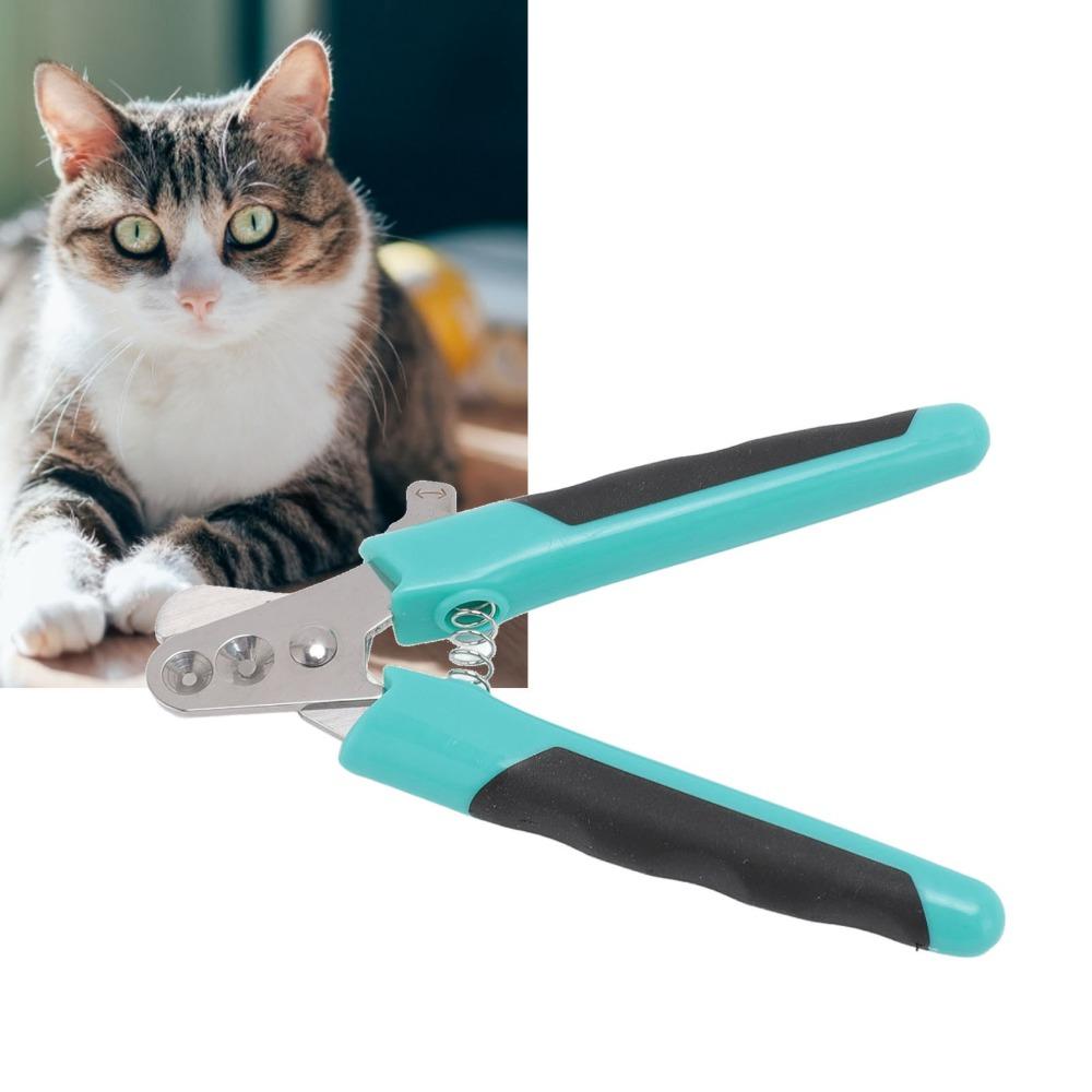 Metal Blades Pet Nail Clipper Curved Cut Edge Pet Grooming Nail Tool Paw Care Maintenance