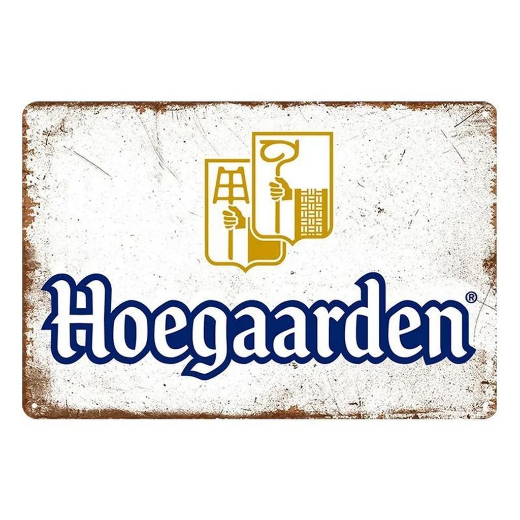 Vintage Rum Chouffe Metal Signs Plaque Plate Retro Wall Art Posters for Man Cave Bar Pub Clubs Cafe Iron Painting Decoration