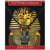 [R5049] - Retro 'Ancient Egypt' Necklace In Black Silver (Tutankhamun) - 20x18mm