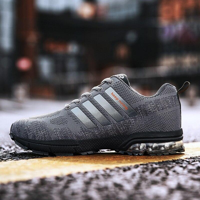 Sale Men Runnning Shoes Breathable Plus Size Sneakers Outdoor Comfortable Sport Jogging Casual Shoes Women Training Footwear