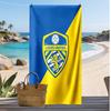 Пляжное полотенце с принтом футбольного клуба Leeds United, большое, мягкое, быстросохнущее, для пляжа, кемпинга, плавания