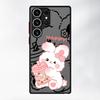 Чехол для Samsung Galaxy S26 S21 S24 Plus S23 FE S25 Ultra S20 FE Note 20 Ultra 10+ S22 Funda Задняя крышка телефона Мультяшный кролик