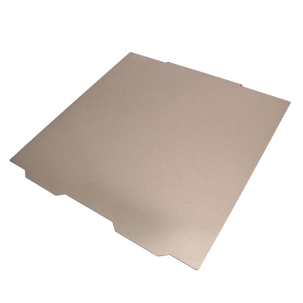 Пластина для сборки 3D-принтера 365 X 365 мм Двусторонняя Углеродное волокно PET Порошковое покрытие PEI Лист из пружинной стали для Prusa XL