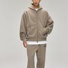 Fear of God Essentials Классическая толстовка с полной молнией 'Homestead Heather' Мужская 192AS254781F