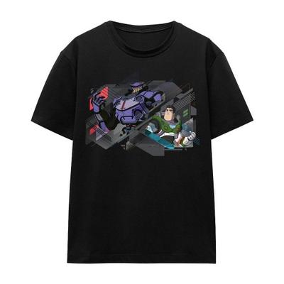 Lightyear Унисекс Взрослая Футболка Базз Лайтер и Император Зург