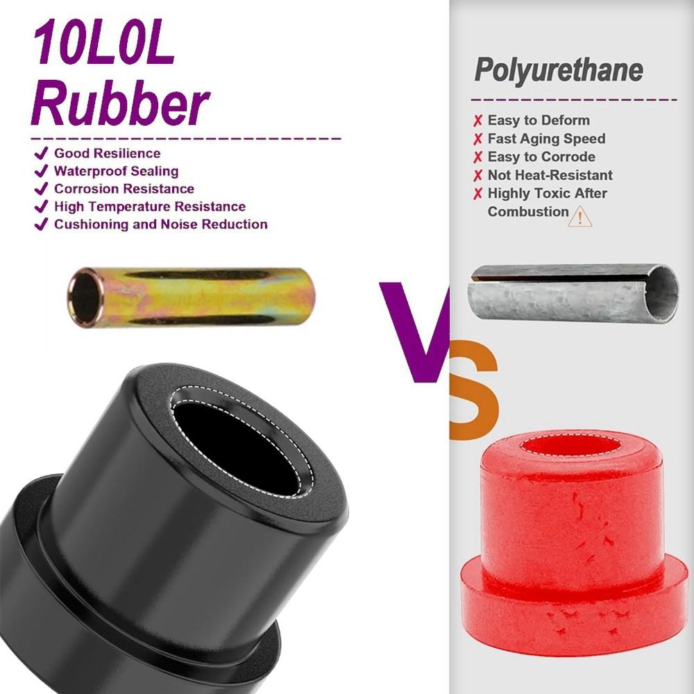 Комплект втулок рессоры спереди и сзади для Club Car DS, полиуретановые втулки рессоры и рукава для гольф-кара с 1981 года выпуска, 1012303 1015583