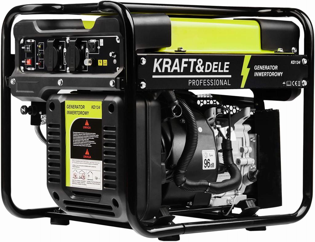 Agregat Prądotwórczy Inwertorowy 4000W Stabilna Praca | Kraft&Dele