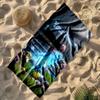 Haaland Customizable Name Beach Towel High Absorbency Quick-Dry Portable for SwimmingBeachCamping Travel Beach AccessoriesGym