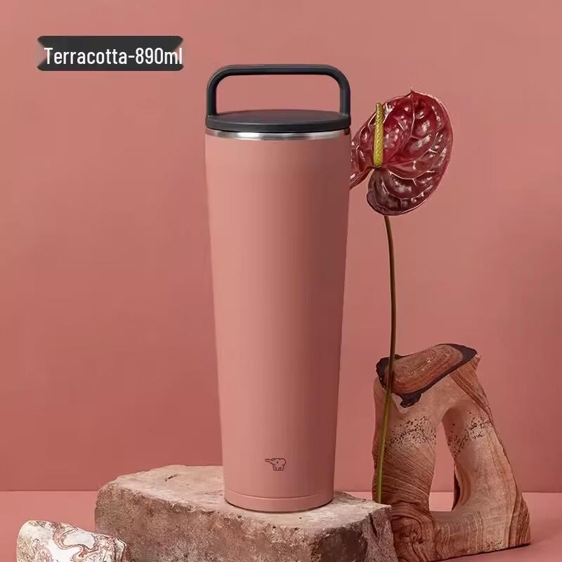 Изотермическая кружка Zojirushi из нержавеющей стали с ручкой