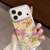 Прозрачный чехол с 3D тиснением «Цветы и бабочки» для Apple iPhone 16 Pro Max/17 Pro