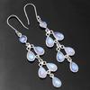 925 Sterling Silver Moonstone Gemstone Earring, Handmade Earring, Gift For Her, Women Earring, Birthstone Earring