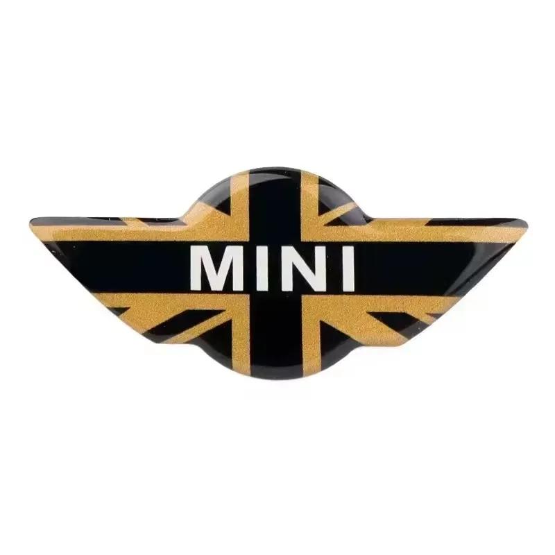 Наклейка-логотип на центр руля автомобиля для Mini Cooper John Cooper Works R50 R52 R53 R55 R56 F54 F55 F56 F60 Декор интерьера