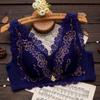 Бюстгальтер без стального кольца, нижнее белье, жилет, собирающий и собирающий аксессуары, грудь, толстая чашка с тонким рисунком сверху, сексуальный женский бюстгальтер с кружевным принтом
