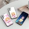 2.5-мерное искушение Амано Ририса Чехол для телефона Samsung S25,24,23,22,30,21,10,9,Ultra,Plus,Lite,FE,4,5 G Мягкий черный чехол