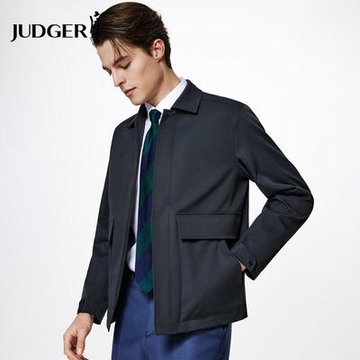 Чжуанцзи Мужской пиджак в стиле business casual с лацканами