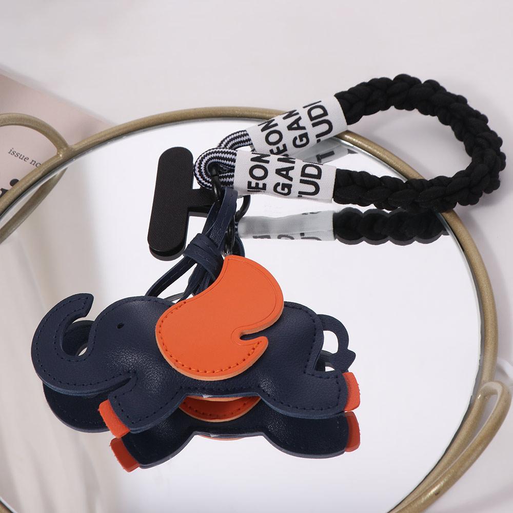 Flying Wings Leather Keychain PU Leather Key Chain Holder Decoration Bag Charm  For Women