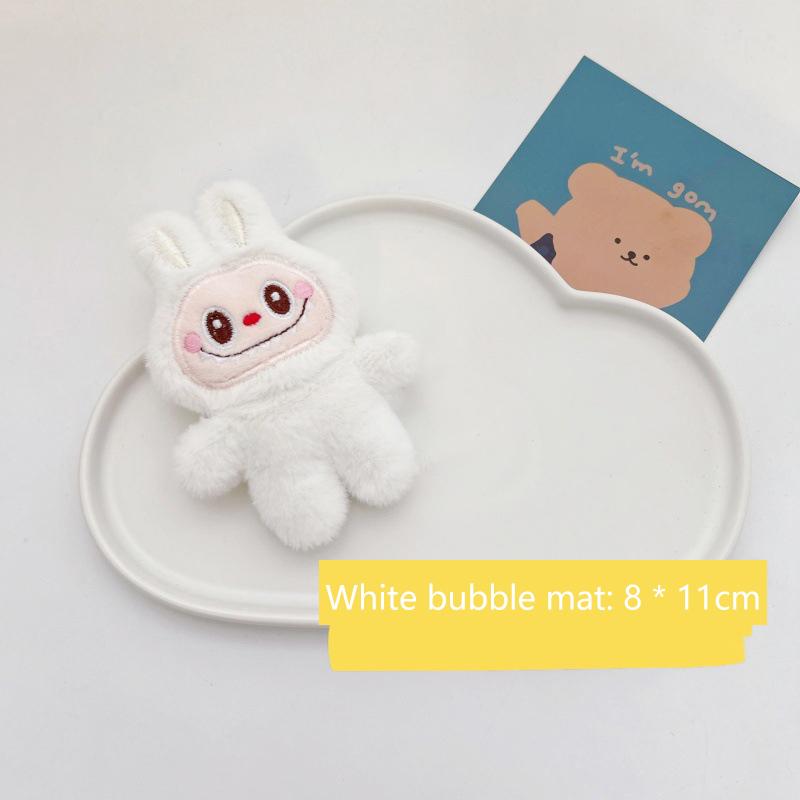 Новый мультяшный плюшевый кулон Labubu, кулон Kawaii, брелок для ключей, школьный рюкзак, кукла, девочка, мальчик, подарок, игрушки