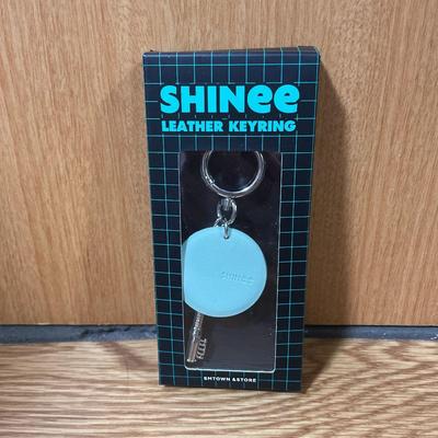 [Б/У] Кожаный брелок SHINee к 11-й годовщине Корейский официальный
