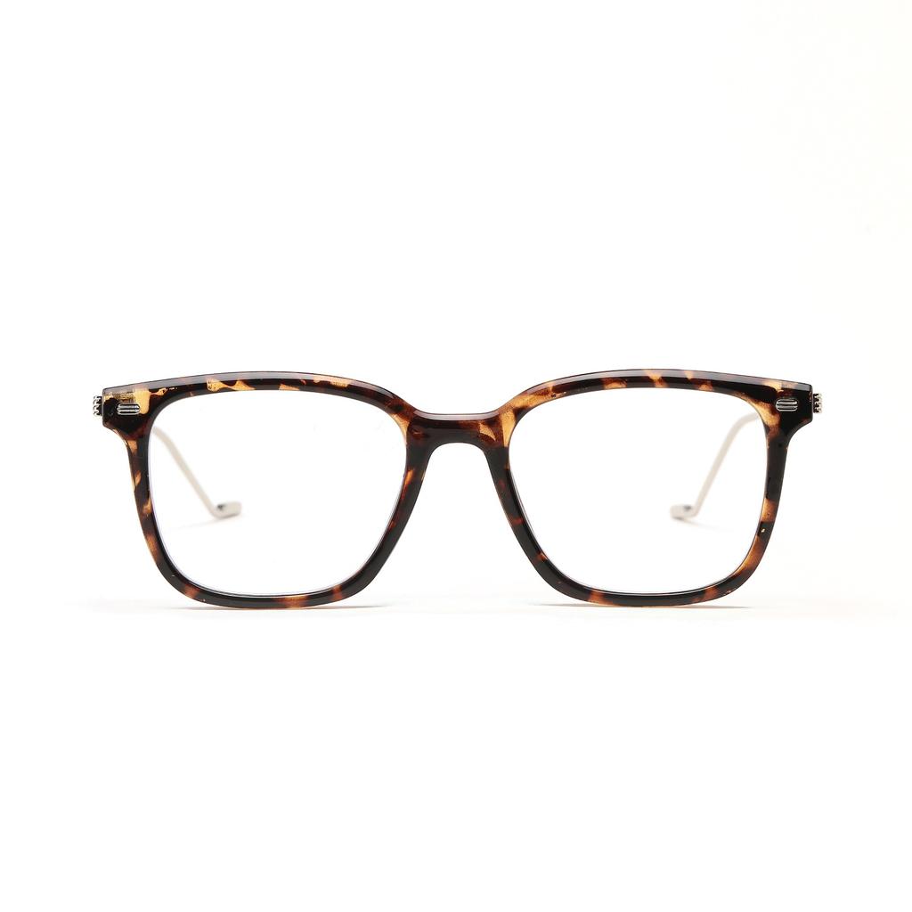 Очки B316 Квадратные Большая оправа Полуметалл Персонализированные Корейская волна Плоское зеркало