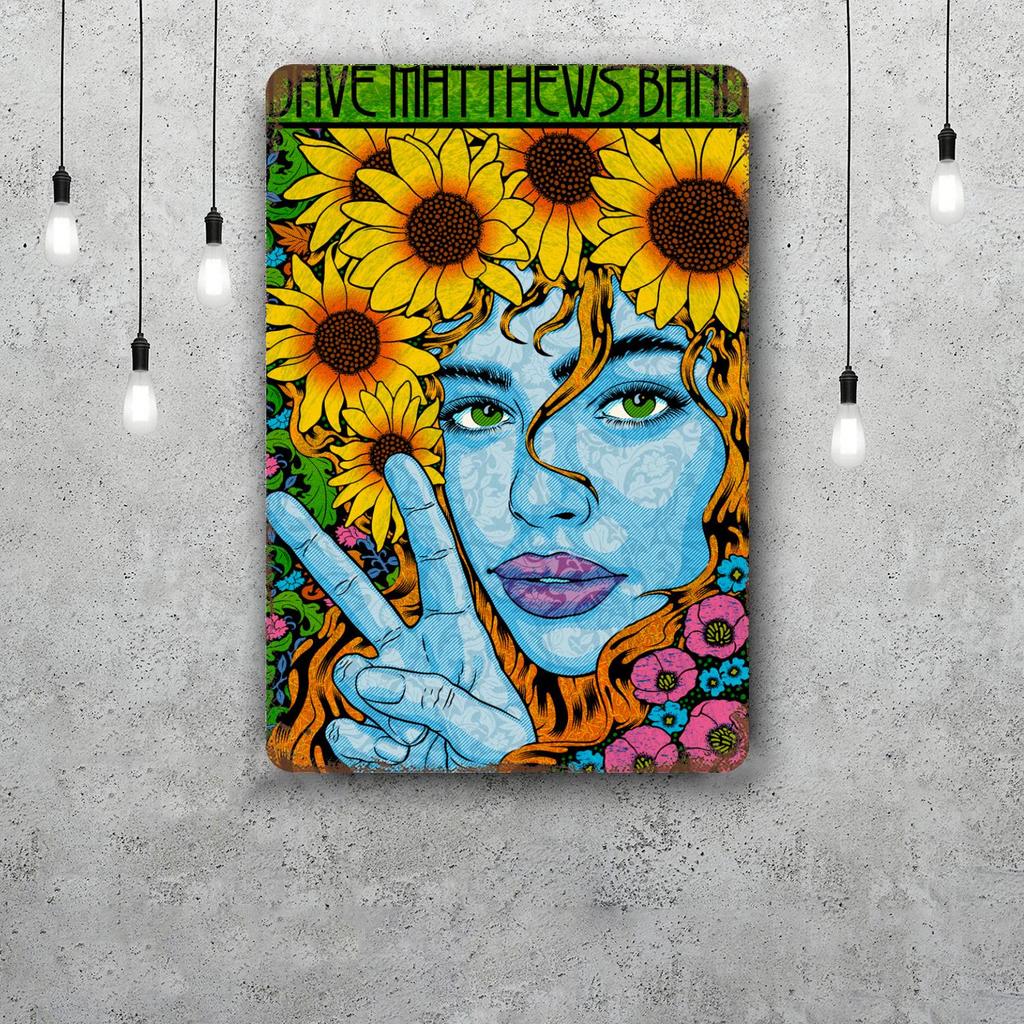 dave matthews band Metal Signs wall decor Vintage Tin Signs Captain Metal Poster Decor for Bar Pub Club Wall Decoration