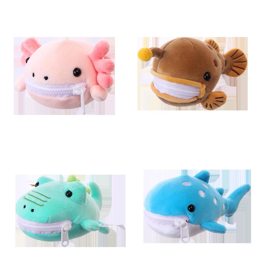 Plush Toy Shark Stuffed Animal Doll With Soft Material For Bedroom Decoration