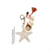 Starfish Keychain Gift To Friends Handbag Charm for Backpack Bag Decoration