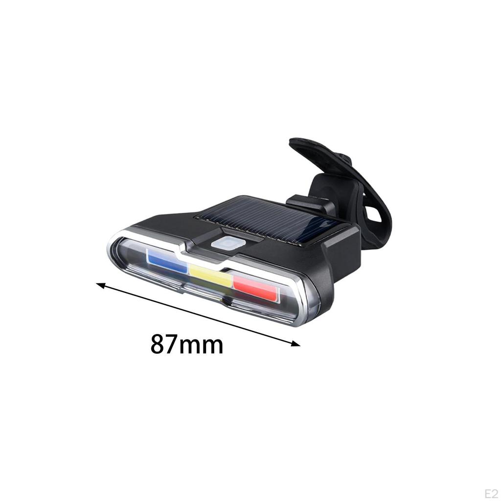 Задний фонарь для велосипеда. Велосипедная лампа. 7 режимов. Предупреждение.