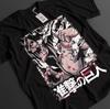Рубашка Yu Yu Hakusho Футболка Юсукэ Футболка Хиэй Футболка Ёко Курама Топ Аниме Унисекс Футболка