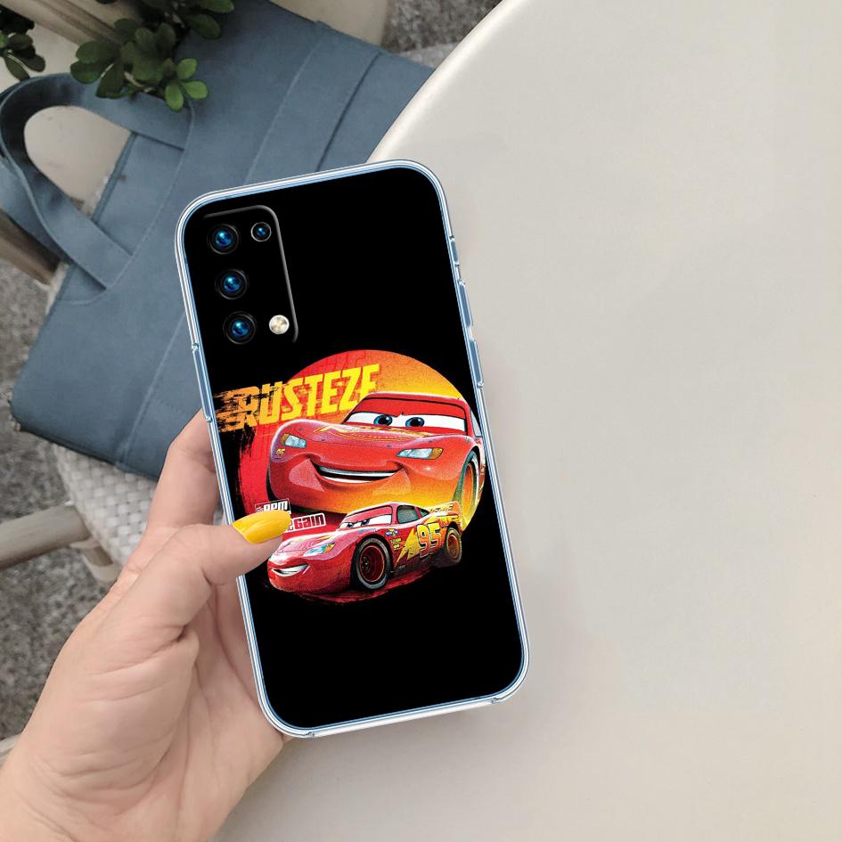 CJ23 Cars Lightning McQueen Case for Motorola Moto G10 G20 G30 G31 G32 G34 G35 G41 G42 G50 G51 G52 G55 G60 G60S G62 G71 G72 G75